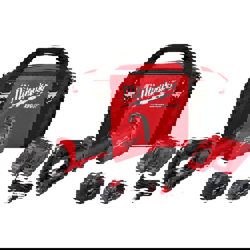 Power Crimpers; Crimping Capacity (Wire): 12 Ton ; Number Of Batteries: 2 ; Battery Chemistry: Lithium-ion ; Battery Capacity: 2Ah; 5Ah ; Handle Type: Inline